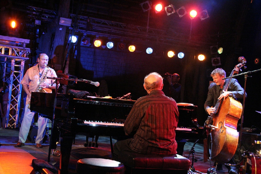 With Benny Golson and Don Friedman at Jazzbaltica 2006